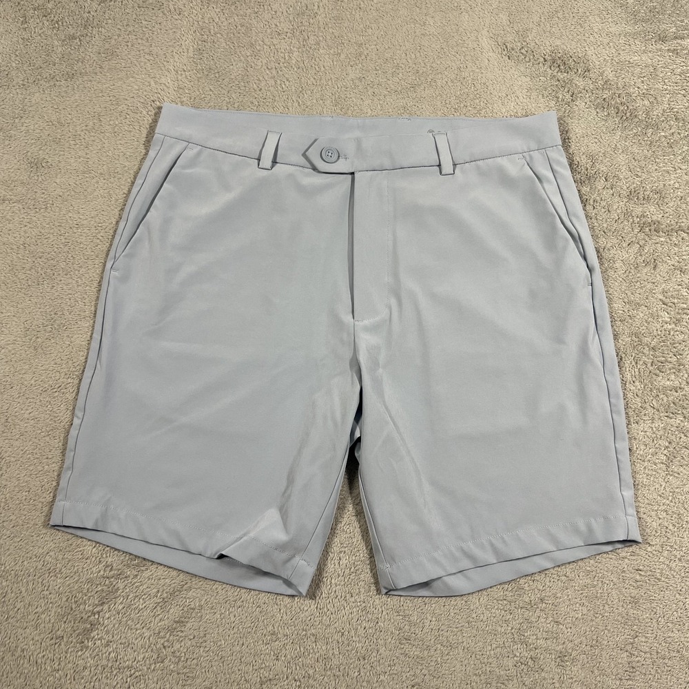 G/Fore Maverick Hybrid Shorts Mens 33 Blue Golf Performance Stretch